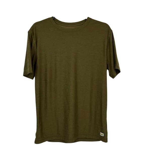 Vuori Other - Vuori Strato Tech Tee Mens Small Green Lightweight Stretch Crew Neck V126